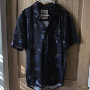 RSVLTS Disney Pixar Toy Story Men's Casual Button Down Shirt